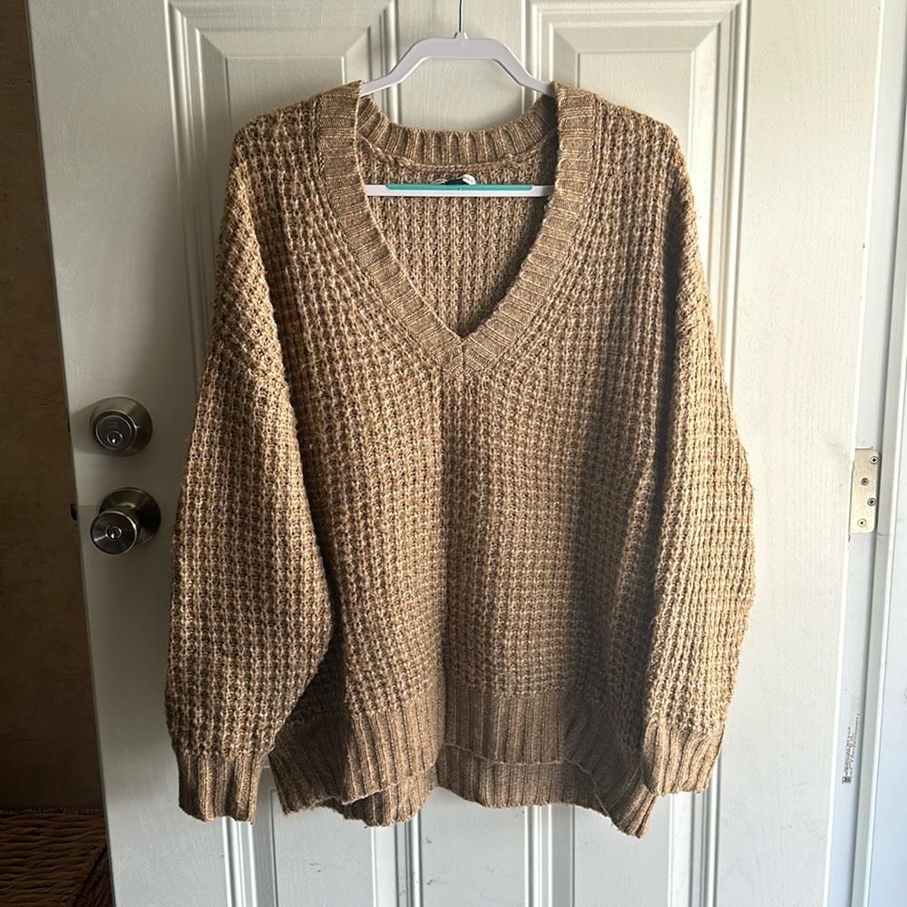 American Eagle V-Neck Tunic Sweater